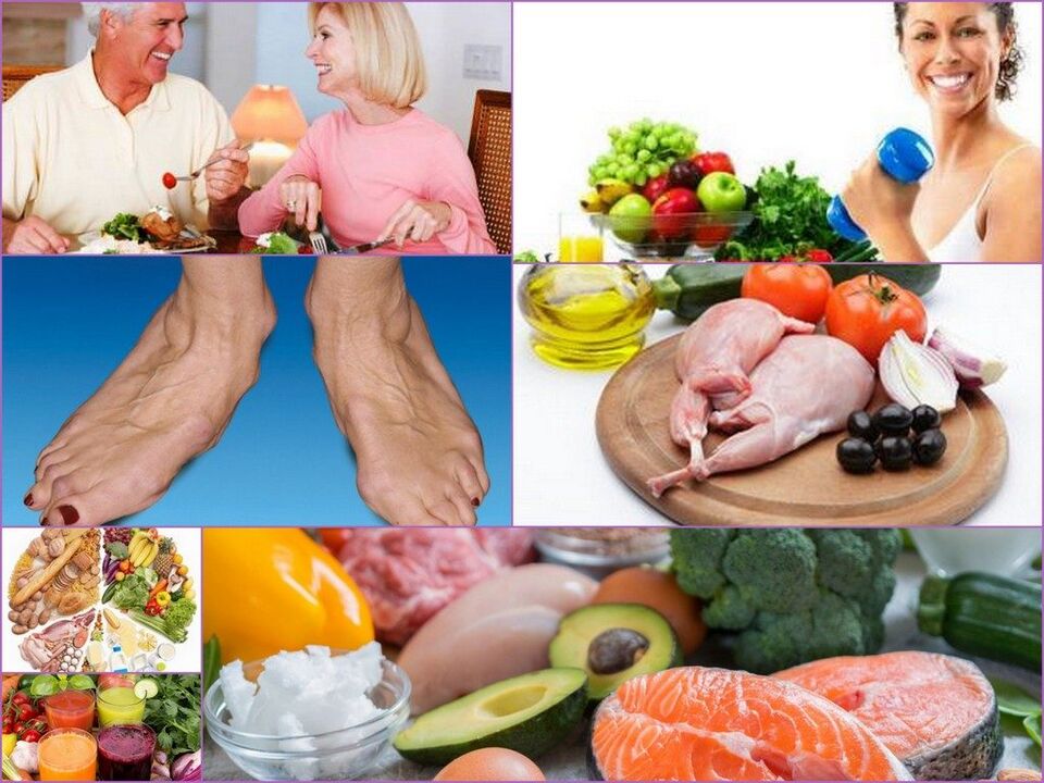 Ernährungsgrundsätze für Menschen mit Arthrose des Kniegelenks