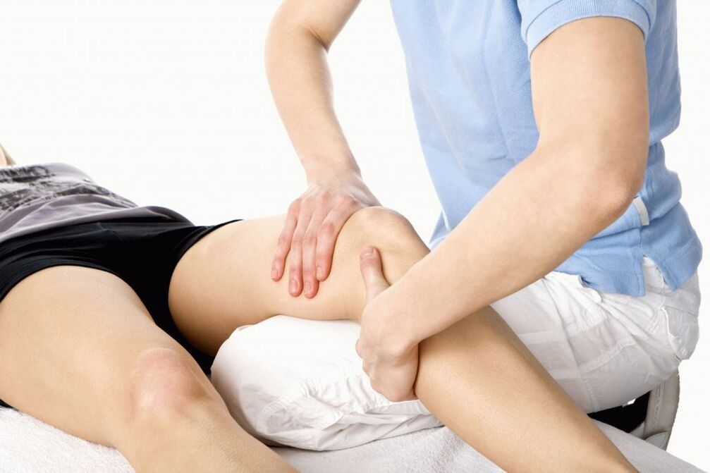 Therapeutische Massage bei Arthrose des Kniegelenks
